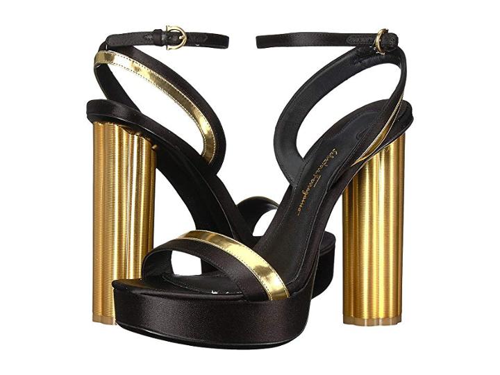 Salvatore Ferragamo Ischia (nero H.90) High Heels