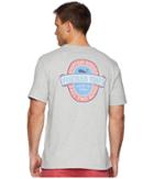 Vineyard Vines Short Sleeve Every Day Label Pocket Tee (gray Heather) Men's T Shirt