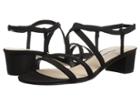 Nina Gaelen (black Mini Matte Faille) Women's 1-2 Inch Heel Shoes