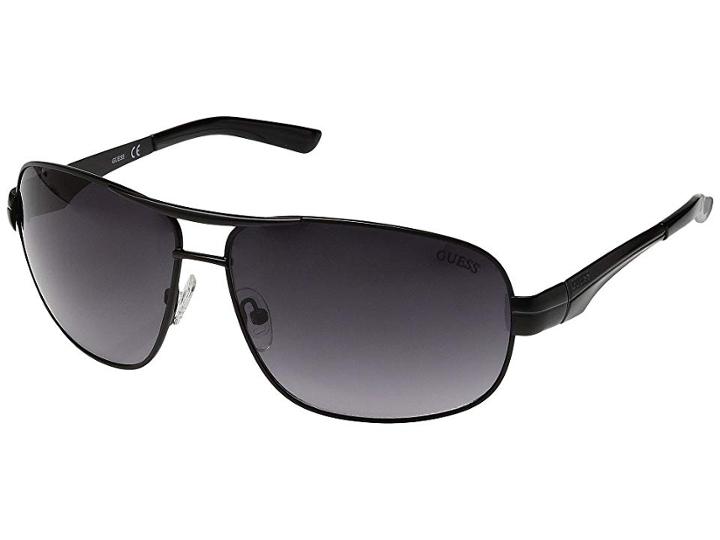 Guess Gf5021 (matte Black/smoke Gradient Lens) Fashion Sunglasses