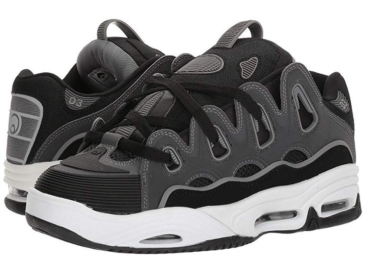 Osiris D3 2001 (black/charcoal/grey) Men's Skate Shoes