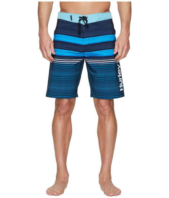 Hurley Phantom Blackball Orange Street 20 Boardshorts (obsidian) Men's Swimwear