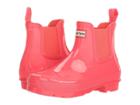 Hunter Original Chelsea Boots Gloss (hyper Pink) Women's Rain Boots