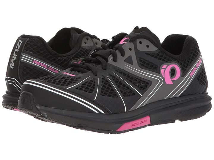 Pearl Izumi X-road Fuel Iv (black/pink Glo) Women's Cycling Shoes