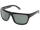 Spy Optic Angler Polarized (black/happy Grey Green Polar) Polarized Fashion Sunglasses