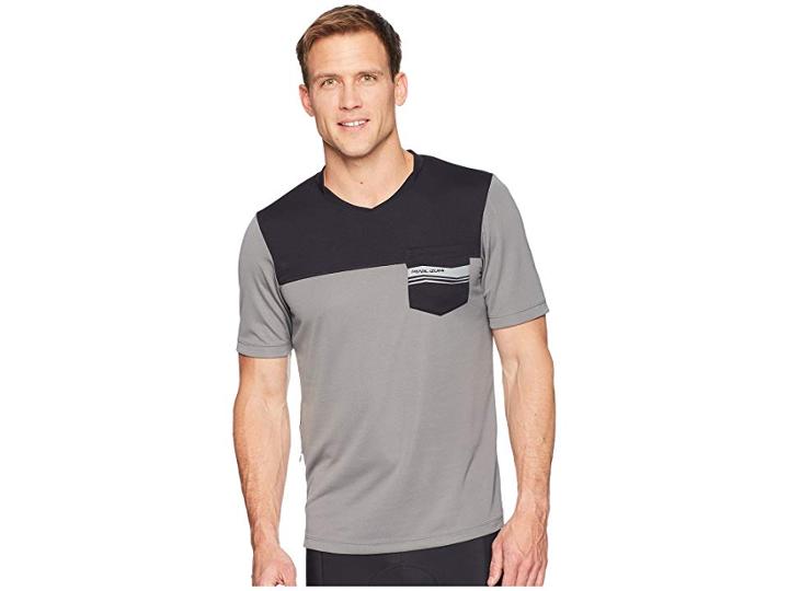 Pearl Izumi Divide Top (smoked Pearl/black) Men's Clothing