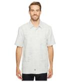 Quiksilver Waterman Aganoa Bay 4 Woven Top (glacier) Men's Clothing