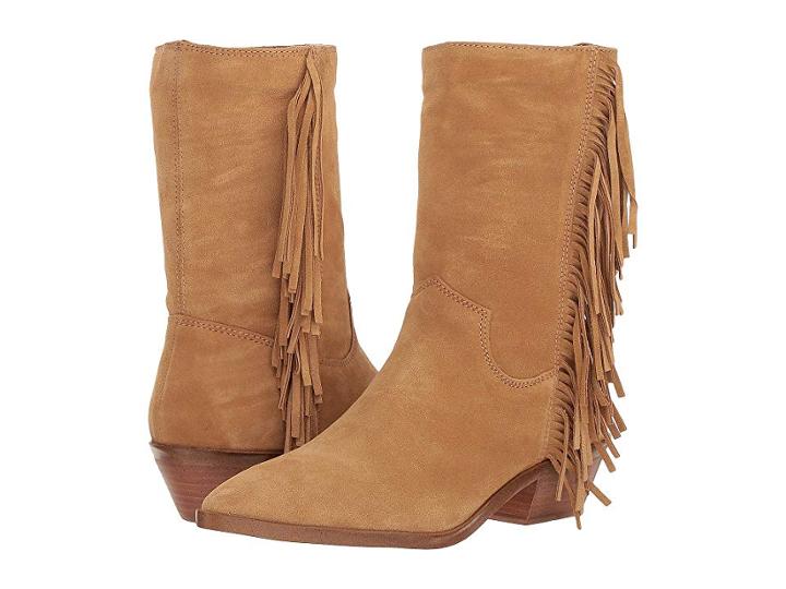 Rebecca Minkoff Krissa (beige Split Suede) Women's Boots
