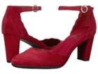 Aerosoles Columbus Ave (dark Red Suede) Women's 1-2 Inch Heel Shoes