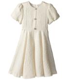 Dolce & Gabbana Kids Short Sleeve Dress (big Kids) (white) Girl's Dress
