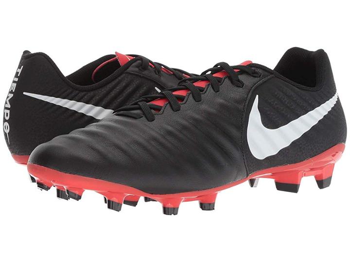 Nike Legend 7 Academy Mg (black/pure Platinum/light Crimson) Men's Soccer Shoes