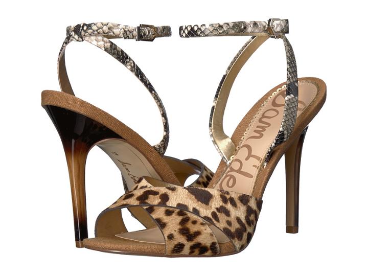 Sam Edelman Aly (sand Jungle Leopard Brahma Hair) Women's Shoes