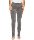 Jag Jeans Petite Petite Peri Pull-on Straight In Refined Corduroy (charred) Women's Jeans