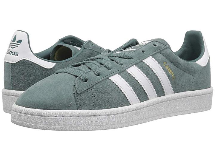 Adidas Originals Campus (raw Green/white/crystal White) Men's Classic Shoes