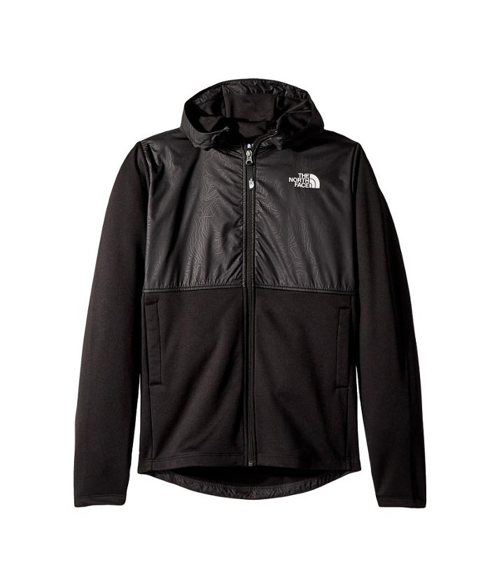 The North Face Kids Kickin It Hoodie (little Kids/big Kids) (tnf Black Topo) Boy's Sweatshirt