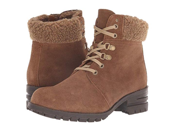 Caterpillar Casual Cora Fur (brown Suede) Women's Boots