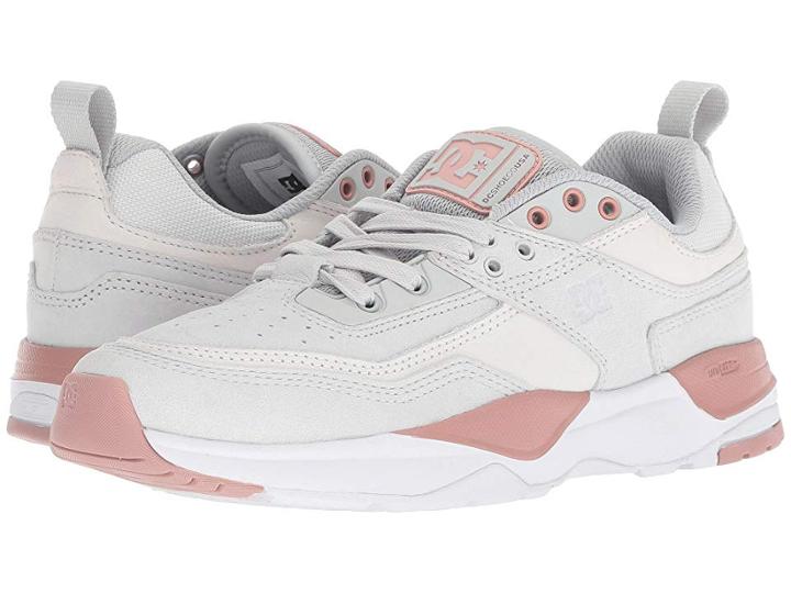 Dc E.tribeka Women's (grey/pink) Women's Skate Shoes