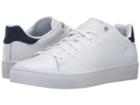 K-swiss Court Frasco (white/dress Blues) Men's Tennis Shoes