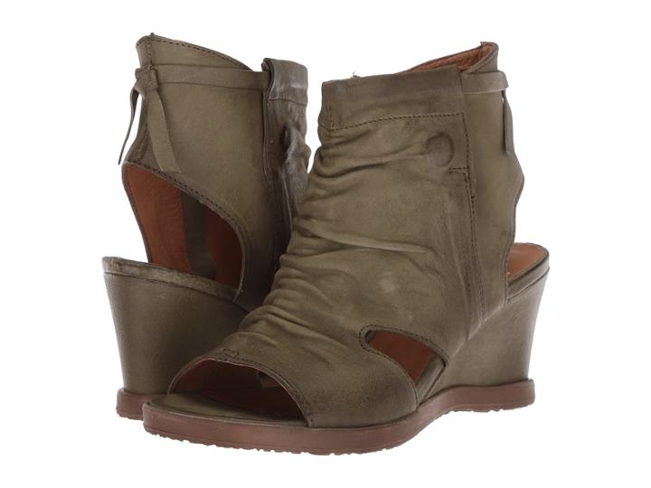 Miz Mooz Becca (olive) Women's Clog/mule Shoes
