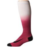 Nike Dry Elite Lightweight Fade Over The Calf (sport Fuchsia/racer Pink) Knee High Socks Shoes