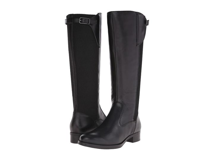 Ecco Adel Tall Boot (black/black) Women's Boots