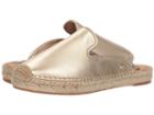 Sam Edelman Kerry (molten Gold Soft Metallic Sheep Leather) Women's Flat Shoes