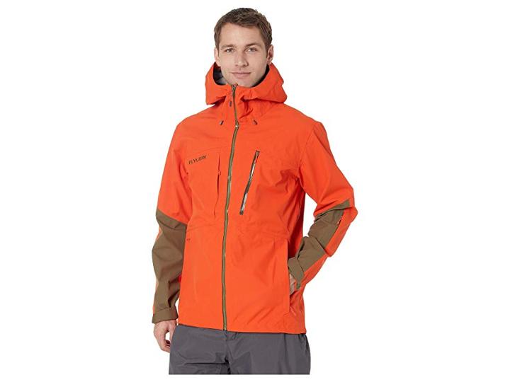 Flylow Quantum Jacket (aperol/seaweed) Men's Clothing