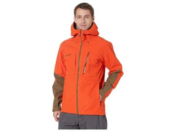Flylow Quantum Jacket (aperol/seaweed) Men's Clothing