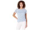 Calvin Klein Short Sleeve Top (serene) Women's Clothing