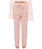 Puma Fenty Die Cut Embroidered Pants (bridal Rose) Women's Casual Pants