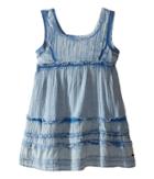 O'neill Kids Baltic Dress (little Kids/big Kids) (vista Blue) Girl's Dress