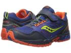 Saucony Kids Excursion Water Shield A/c (big Kid) (blue/citron/orange) Boys Shoes