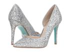 Blue By Betsey Johnson Sally (silver) High Heels