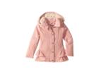 Urban Republic Kids Elena Fleece Hooded Jacket W/ Ruffles (little Kids/big Kids) (pink) Girl's Jacket