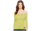 U.s. Polo Assn. Off Shoulder Tee (eternal Sun) Women's T Shirt
