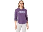 Puma Modern Sports Light Cover-up (indigo) Women's Sweatshirt