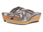 Onex Camy (pewter) Women's Wedge Shoes