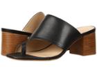 Johnston & Murphy Kelsey (black Soft Calfskin) Women's Slide Shoes