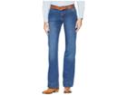 Wrangler Retro Mid-rise Wide Leg Jeans (medium Blue) Women's Jeans