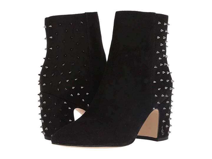 Sam Edelman Heath (black Kid Suede Leather) Women's Shoes