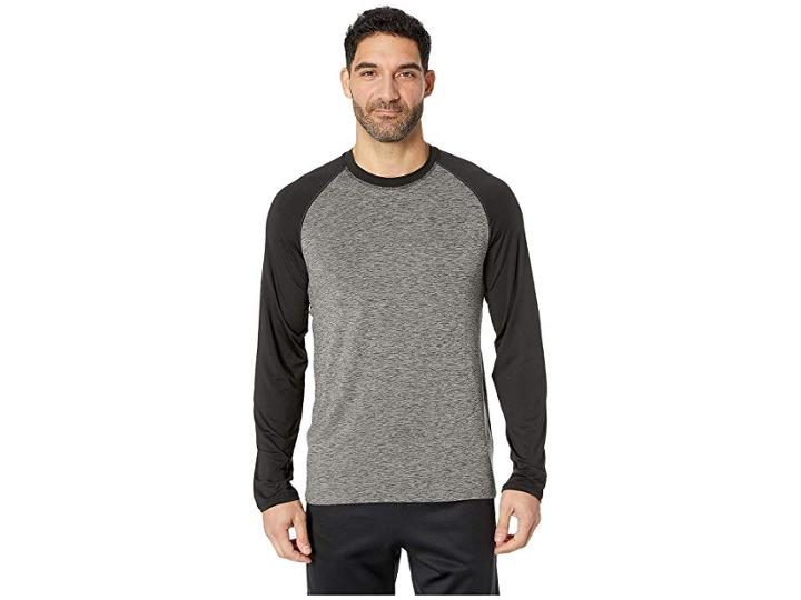 Jockey Cool-sleep Sueded Jersey Top (charcoal) Men's Pajama