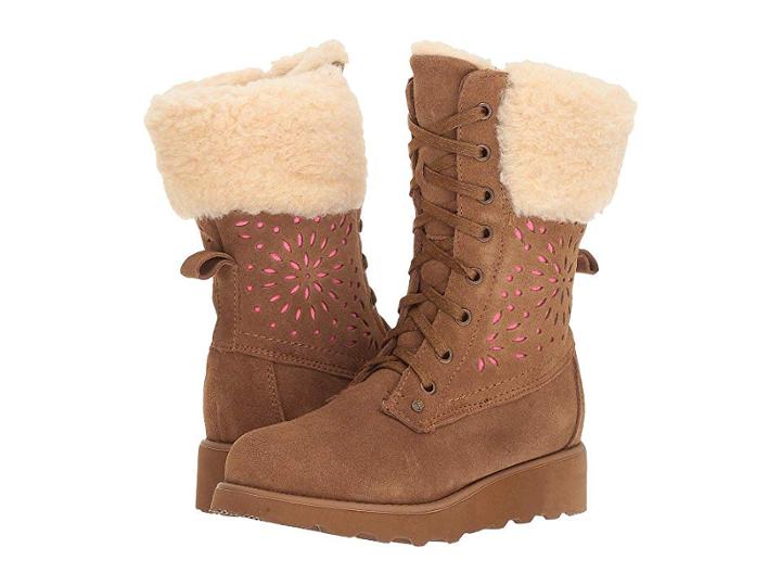 Bearpaw Kids Treasure (little Kid/big Kid) (taupe) Girls Shoes
