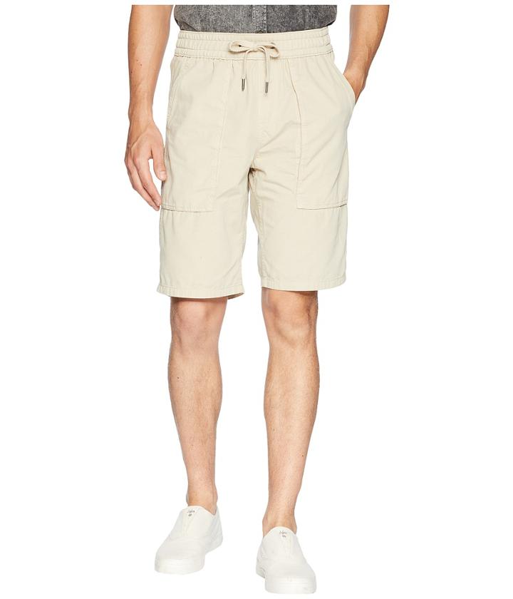 Calvin Klein Jeans Poplin Utility Shorts (muted Tan) Men's Shorts