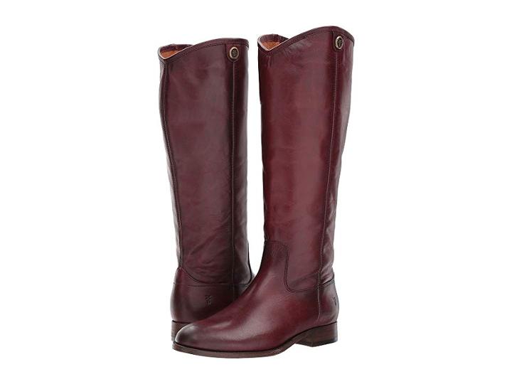 Frye Melissa Button 2 (wine Extended) Cowboy Boots