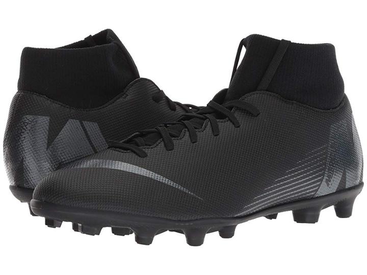 Nike Superfly 6 Club Mg (black/anthracite/black/light Crimson) Men's Soccer Shoes