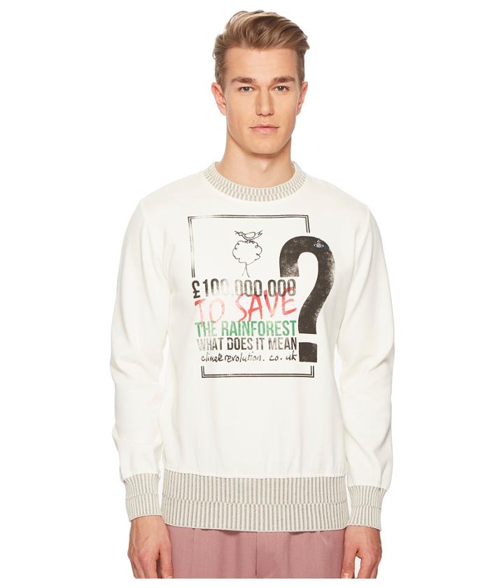 Vivienne Westwood Batavia Sweatshirt (off-white) Men's Sweatshirt