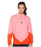 Adidas Originals Clrdo Sweatshirt (chalk Pink/bold Orange) Women's Sweatshirt