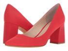 Marc Fisher Ltd Zala 5 (red Fabric) Women's Shoes