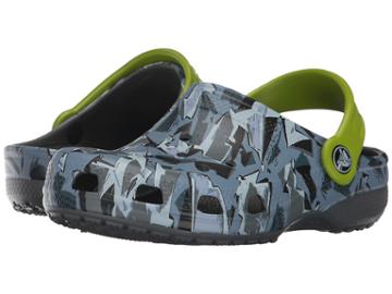 Crocs Kids Classic Graphic Clog (toddler/little Kid) (camo) Kids Shoes