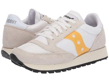 Saucony Originals Jazz Original Vintage (cement/yellow) Women's Classic Shoes